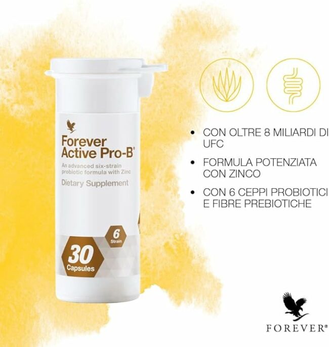 Forever Living Probiotici per benessere digestivo